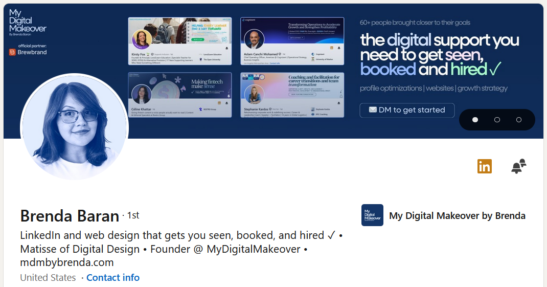 LinkedIn profile optimization